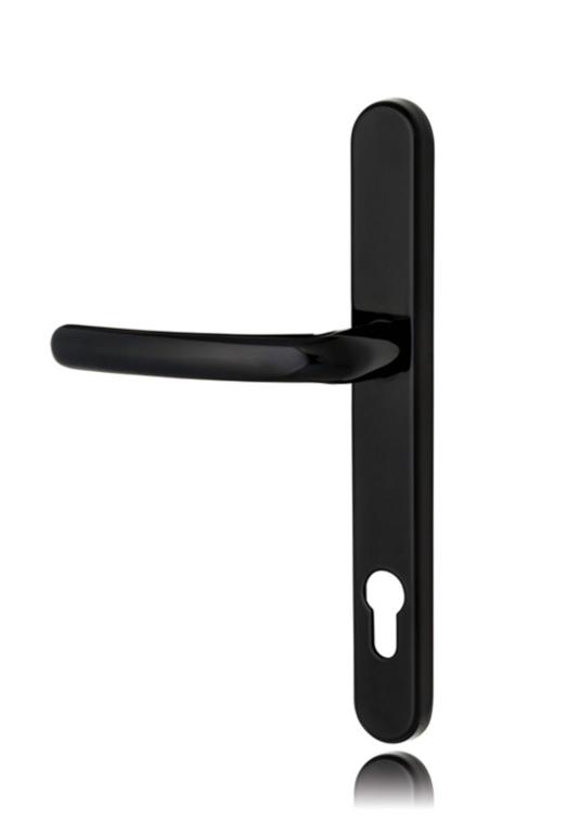 Standard Black Lever Door Handle